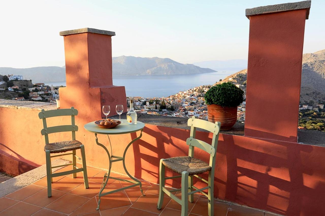 Astradeni Villa Symi Exteriör bild