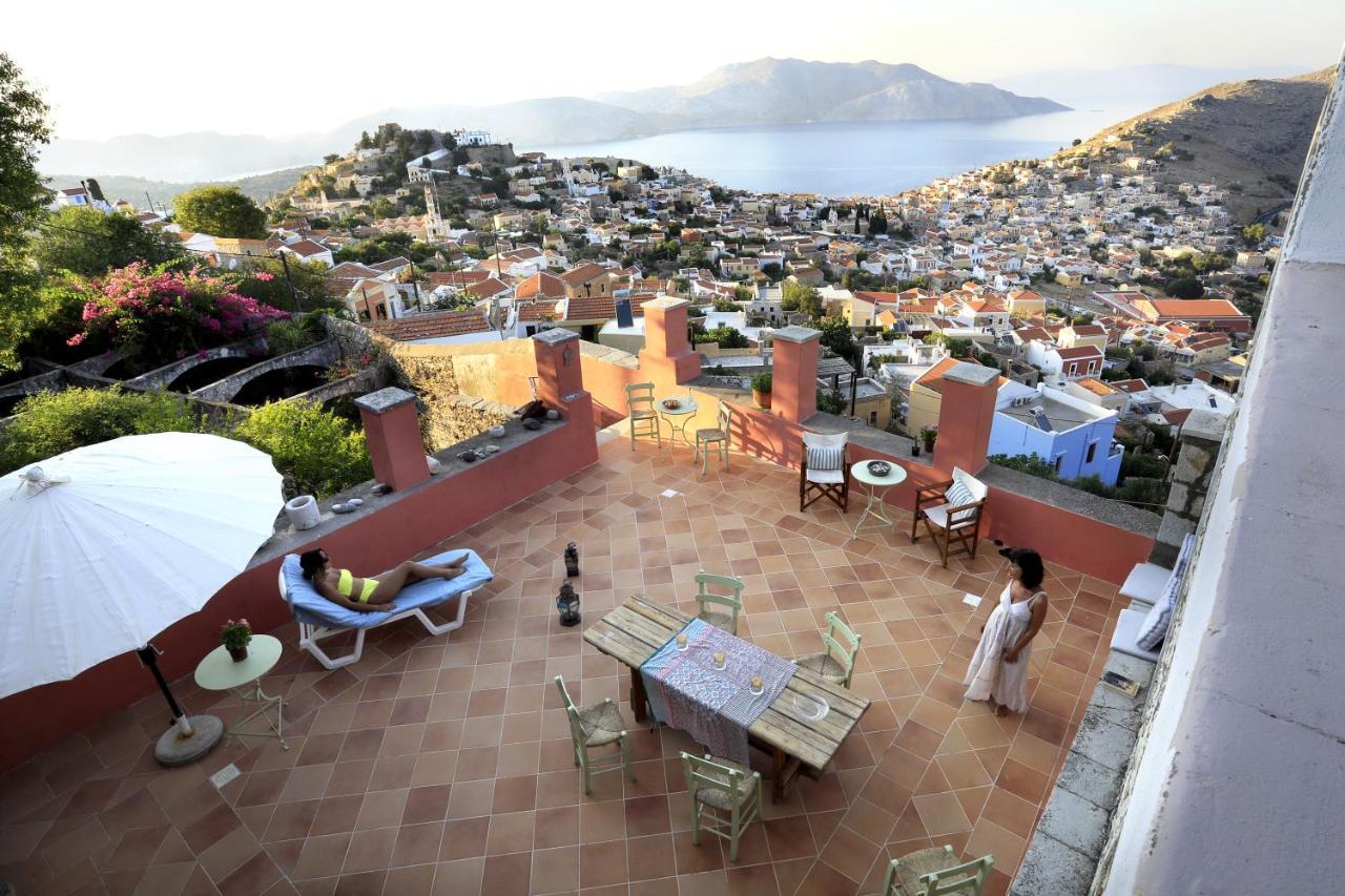 Astradeni Villa Symi Exteriör bild