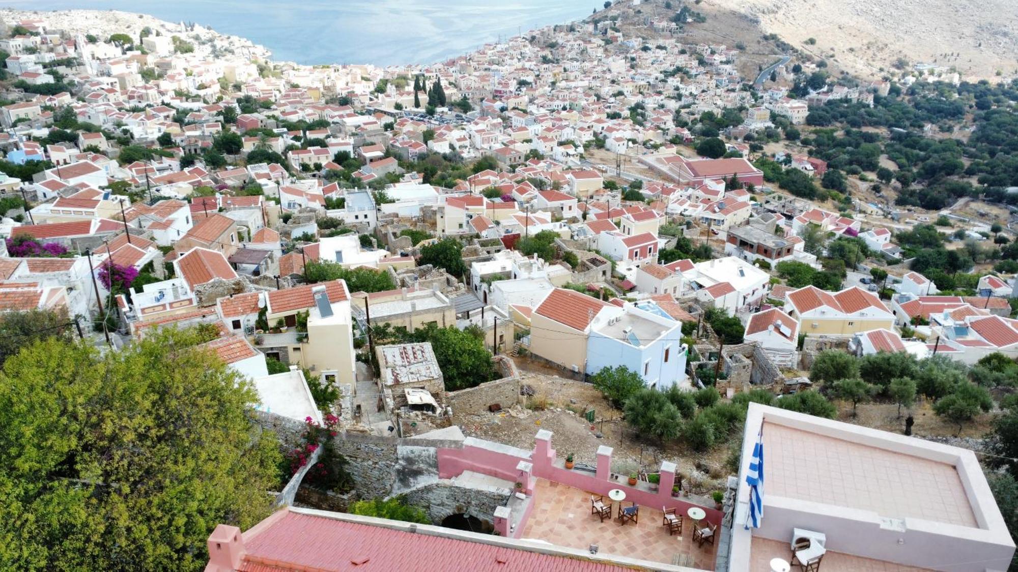 Astradeni Villa Symi Exteriör bild