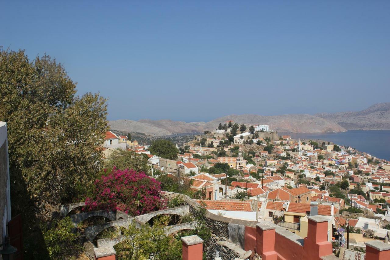 Astradeni Villa Symi Exteriör bild